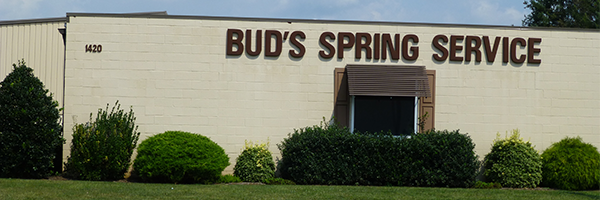 Bud's Building Bud's Spring Service Building from the street.